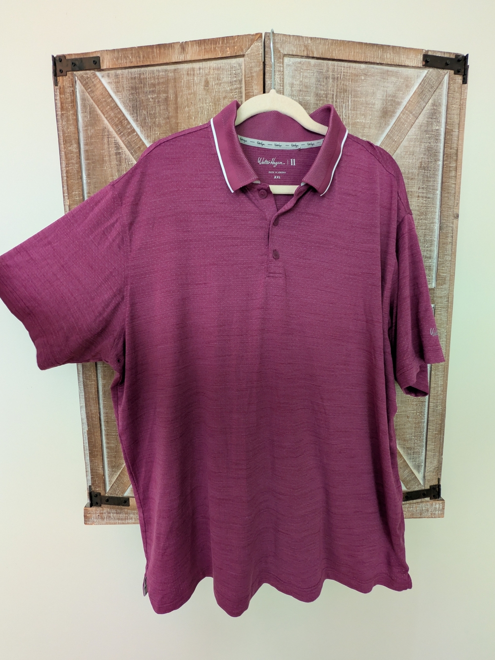 Walter Hagen Plum Golf Polo XXL